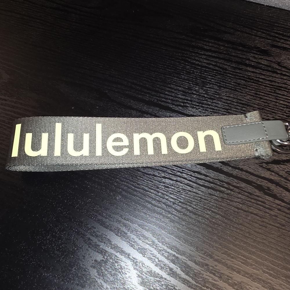 lululemon athletica green/lime green Key Holder